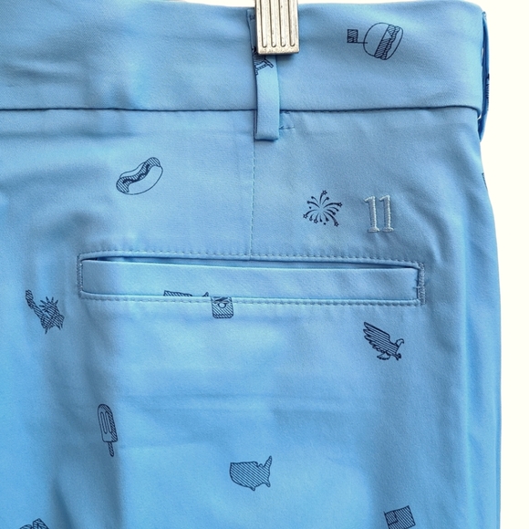 Walter Hagen Golf Short with 4th of July Print - Picture 6 of 9